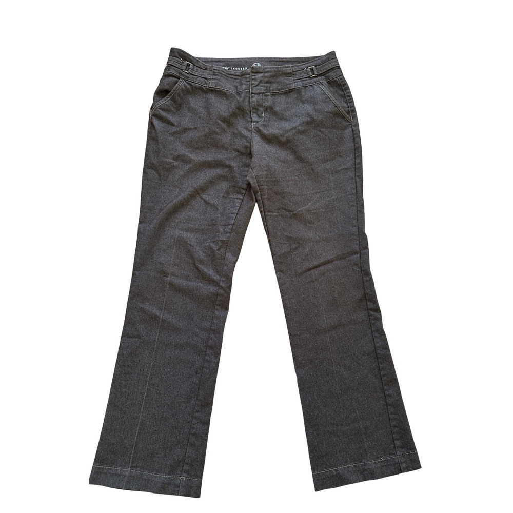 Worthington Signature Fit Trouser Brown Career Dress Pants Bootcut Size 12